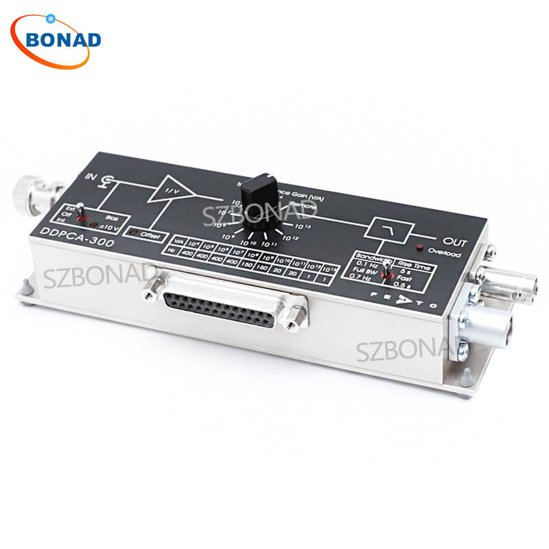 DDPCA-300 可變(bian)增(zeng)益(yi)電流放(fang)大器