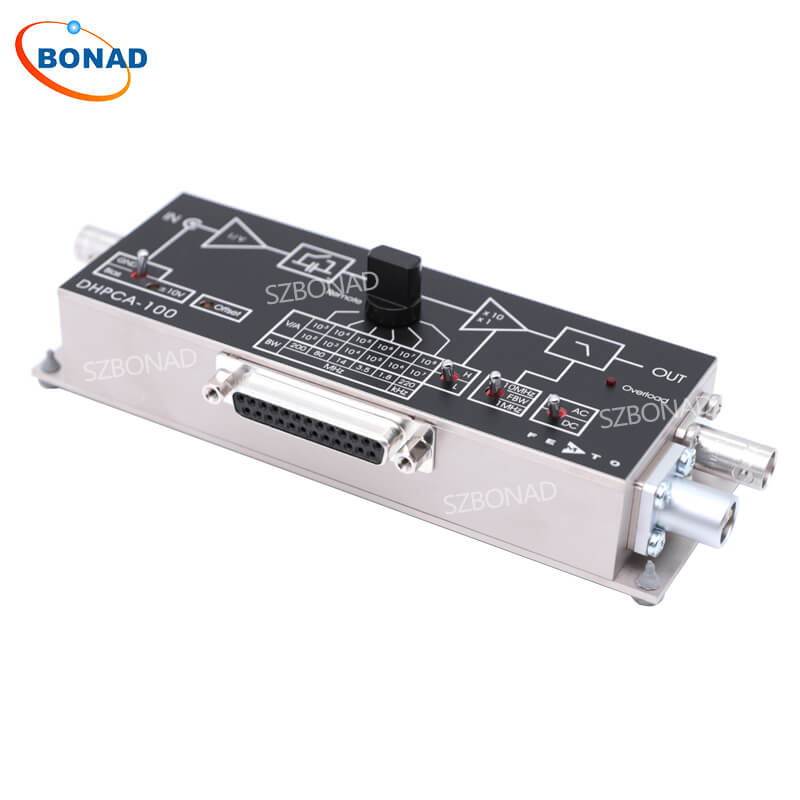 DHPCA-100可(ke)變增益(yi)電(dian)流(liu)放(fang)大器低(di)譟(zao)聲(sheng)